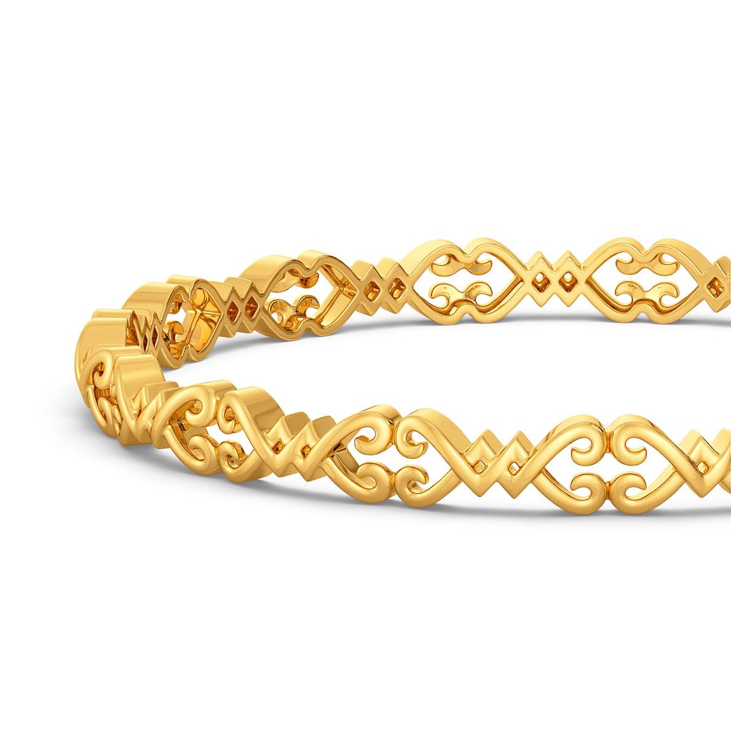 Lacy Lady Gold Bangles