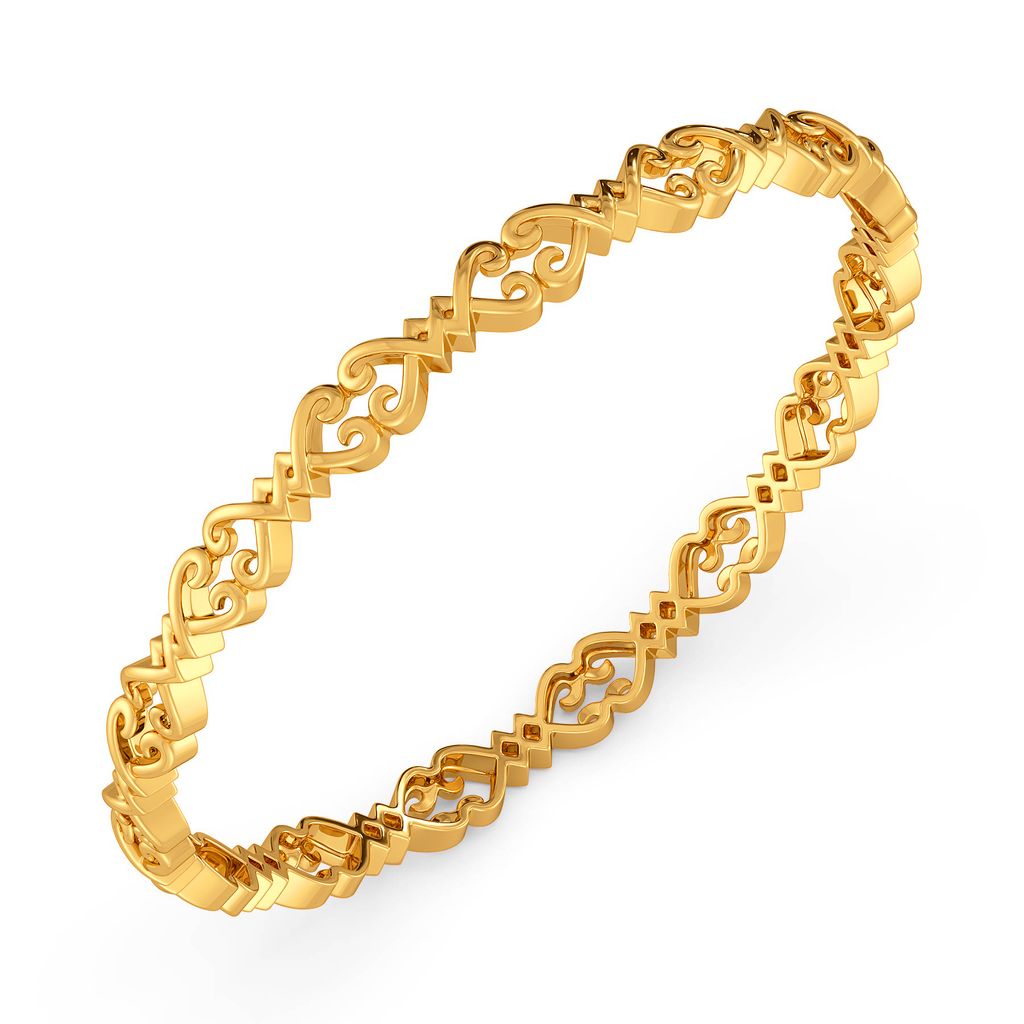Lacy Lady Gold Bangles