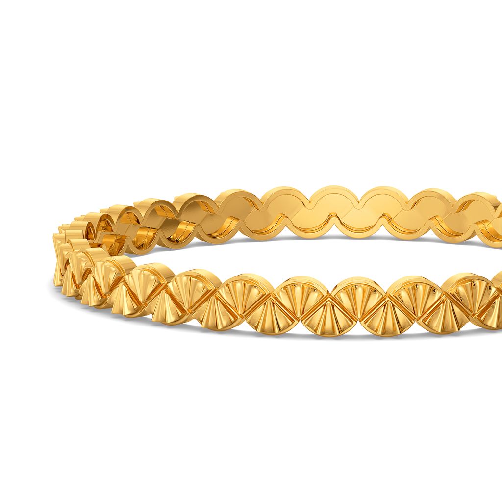 Moxie Rays Gold Bangles