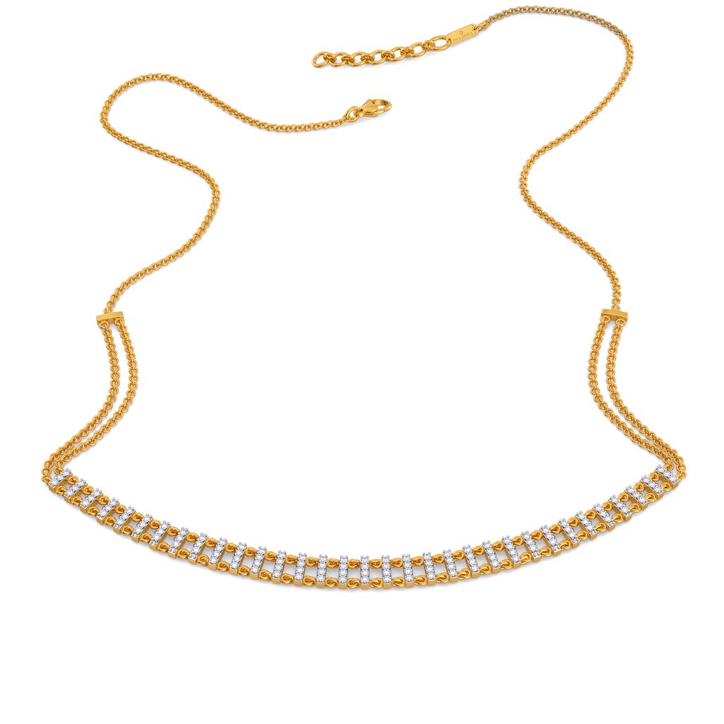 Disco Themed Diamond Necklaces