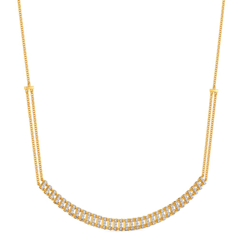 Disco Themed Diamond Necklaces