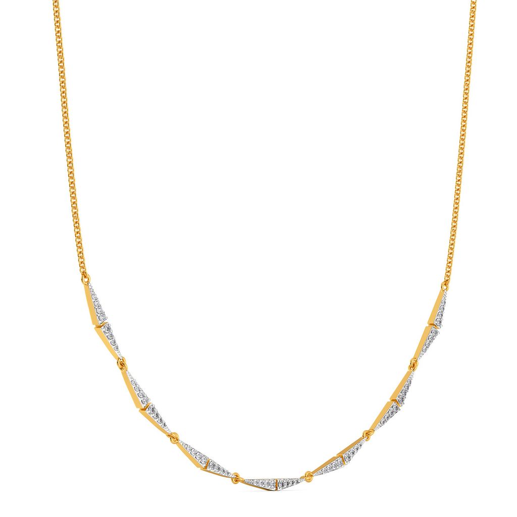 Tri to Tempt Diamond Necklaces
