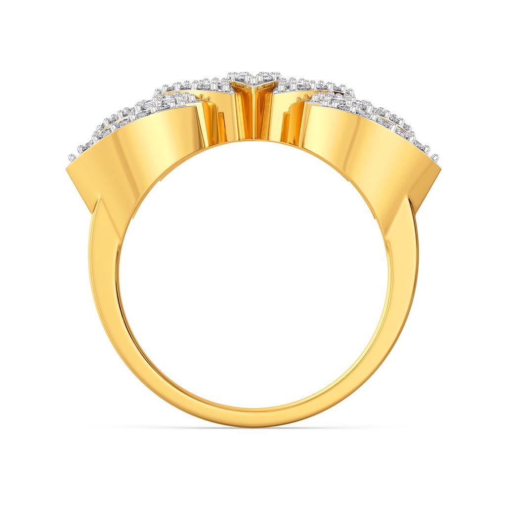 Half Abloom Diamond Rings image