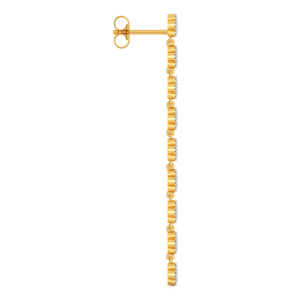 Floret Glow Diamond Earrings