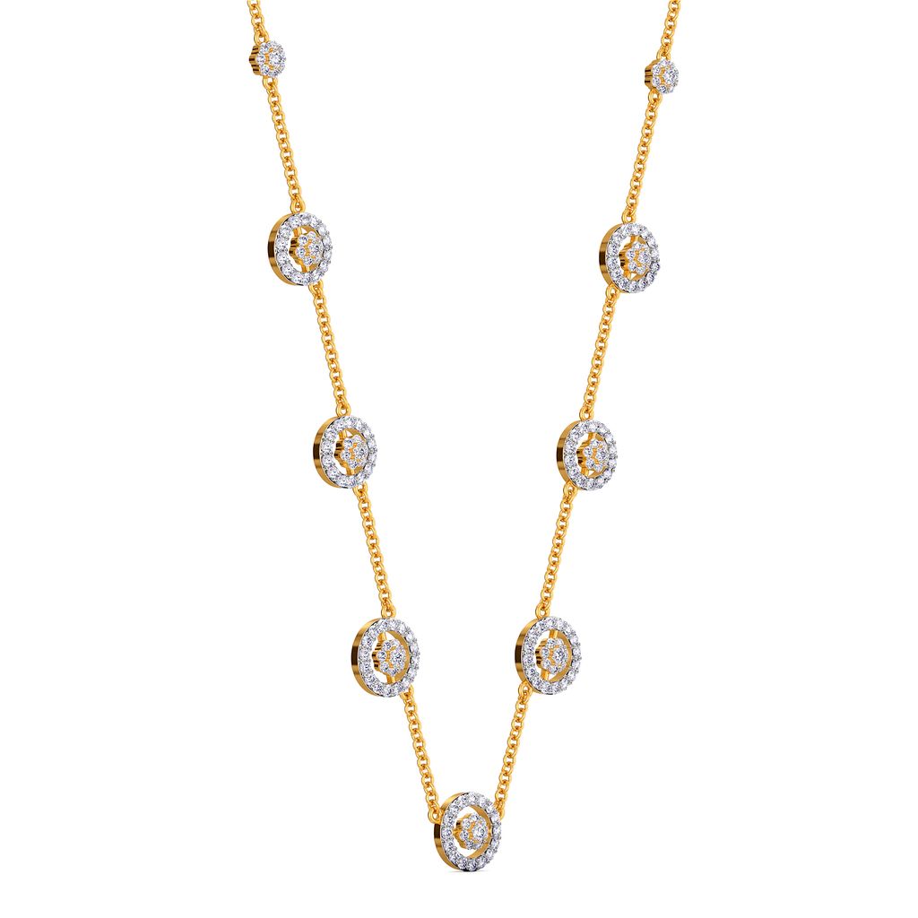 Wander Wheels Diamond Necklaces