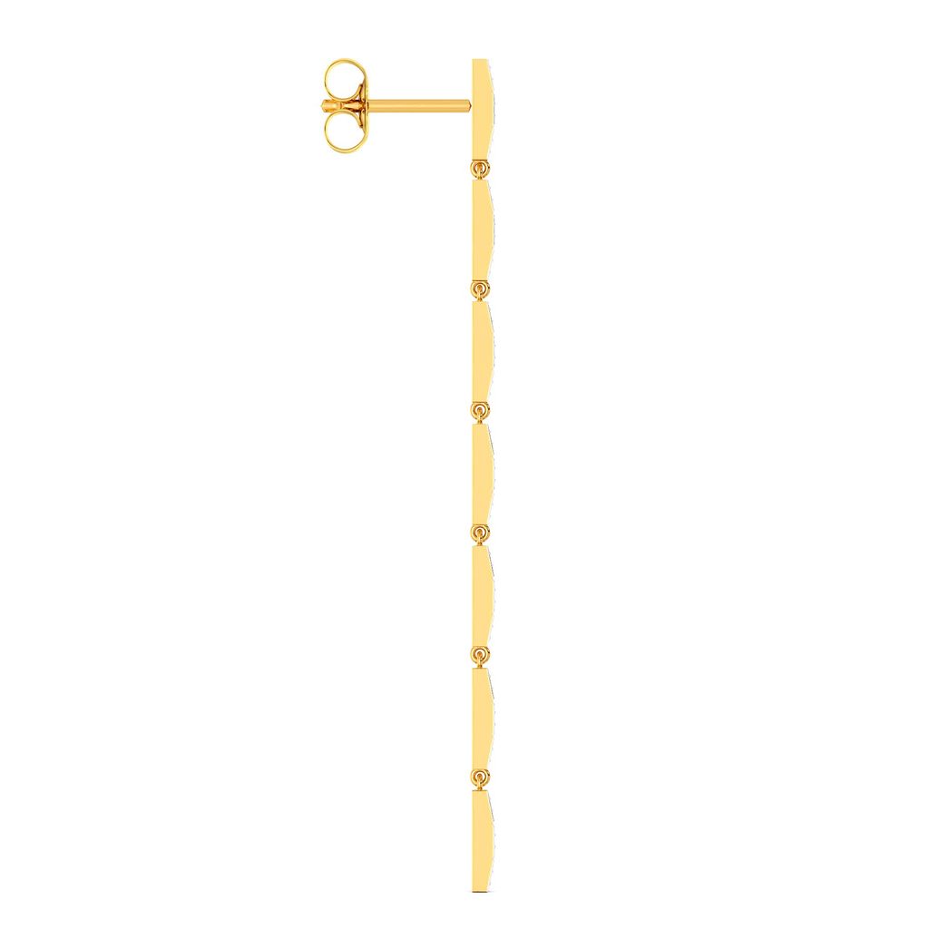 Spark A Square Diamond Earrings