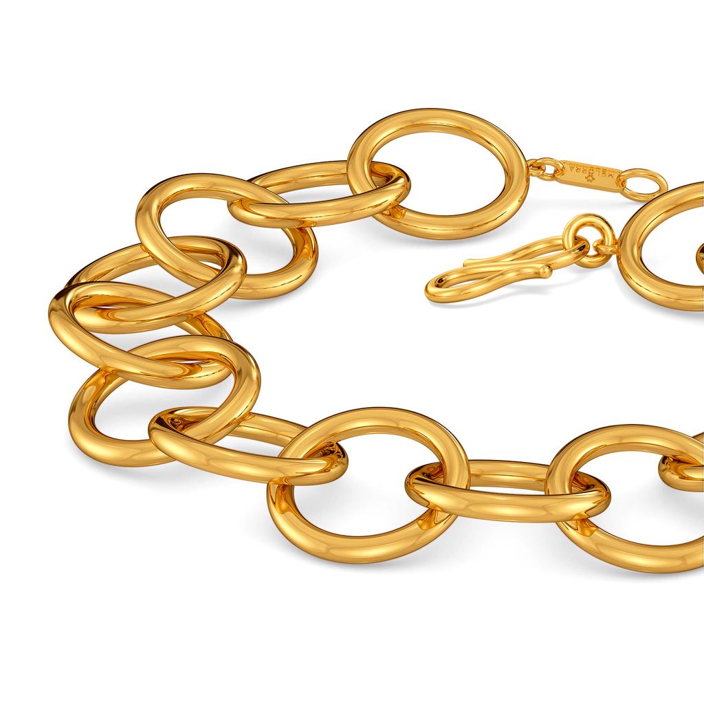 Lingo Labels Gold Bracelets