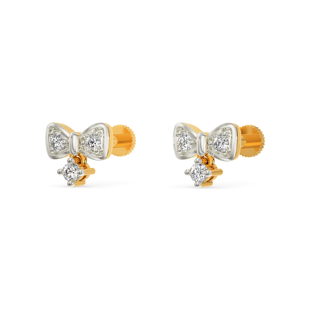 Bowtique Diamond Earrings
