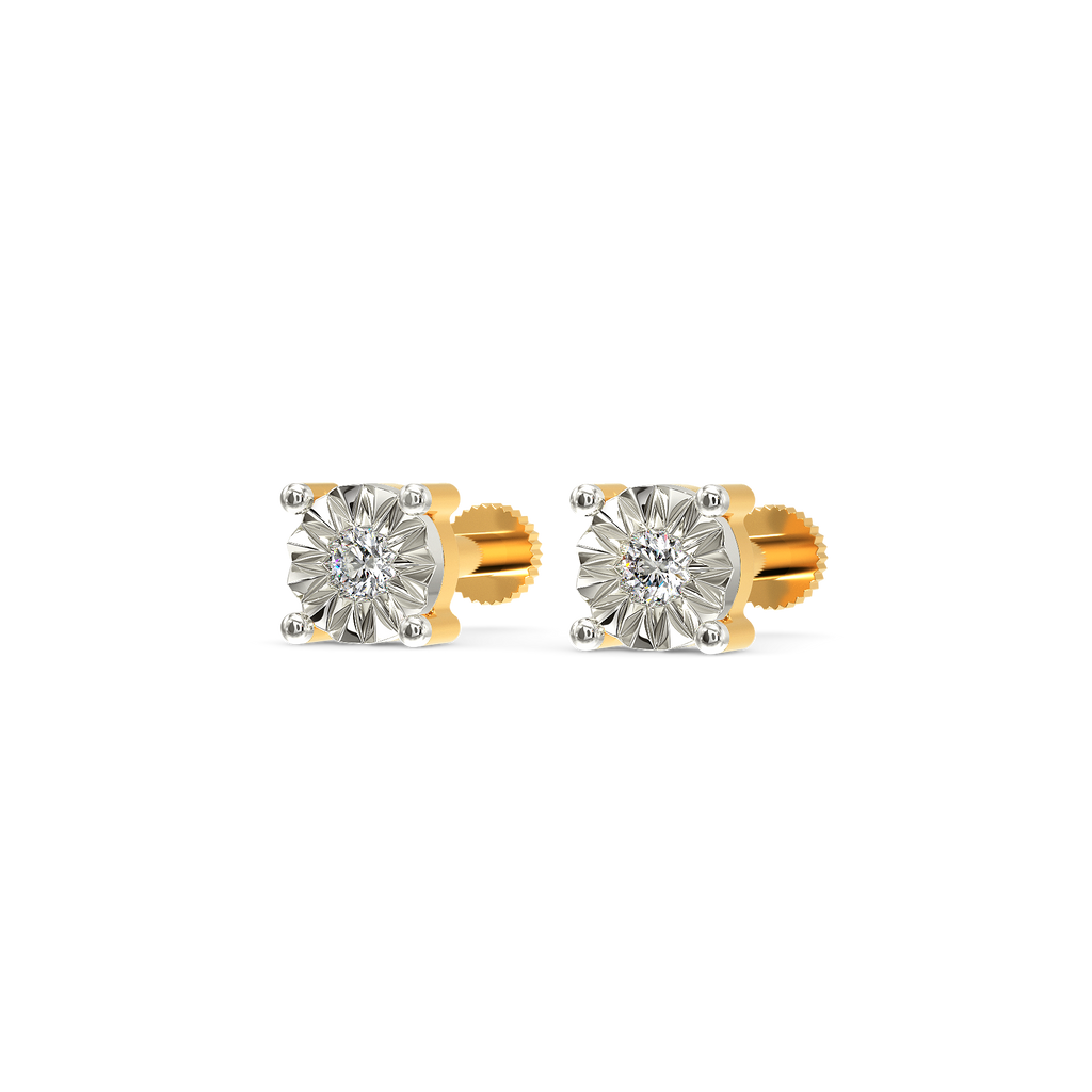 In Circles Diamond Earrings