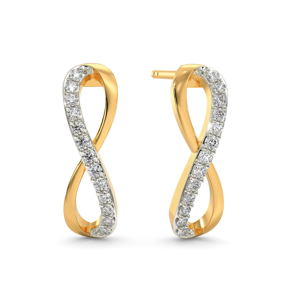 Unfathomed Cosmic Diamond Earrings