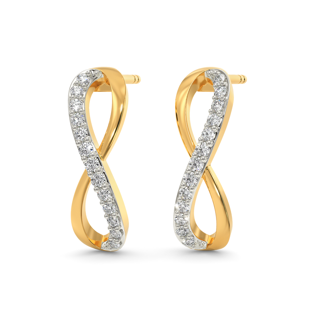 Unfathomed Cosmic Diamond Earrings