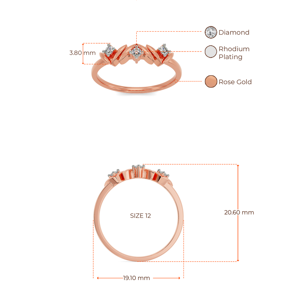 Sun Dew Diamond Rings image