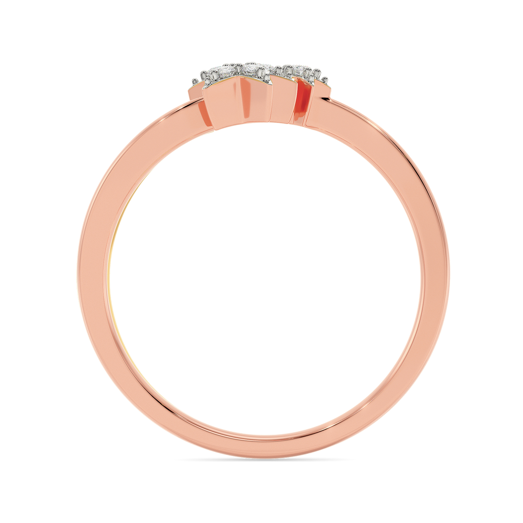 Born To A Star Diamond Rings image