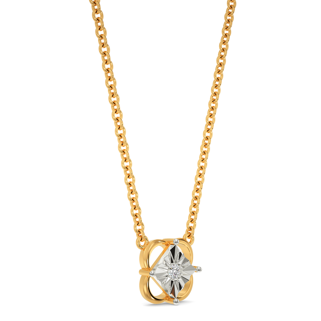 Might N Elm Diamond Necklaces