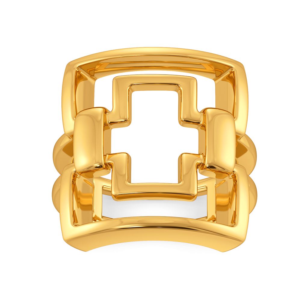 The Social Chain Gold Rings alternate view 2