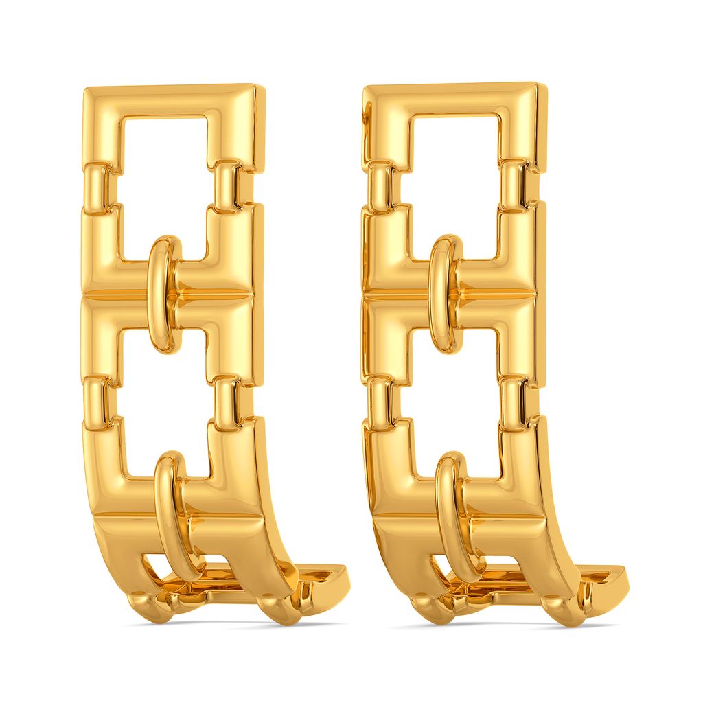The Social Chain Gold Earrings