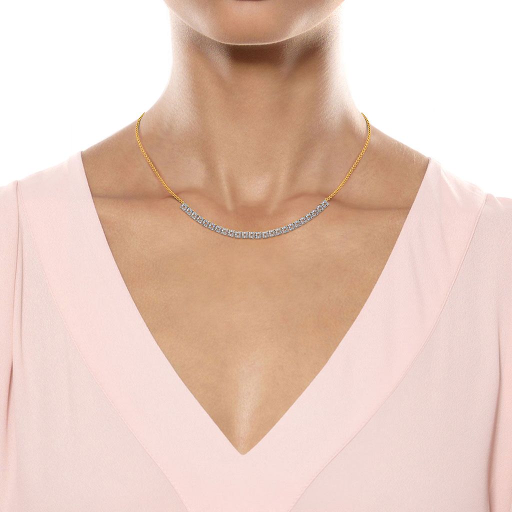 Bourgeois Vibes Diamond Necklaces