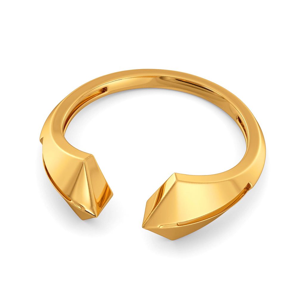 Fit to Bold Gold Rings alternate view 3