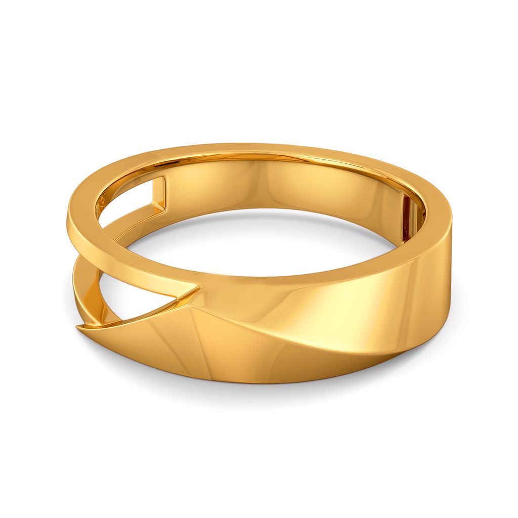 Fit to Formal Gold Rings alternate view 3