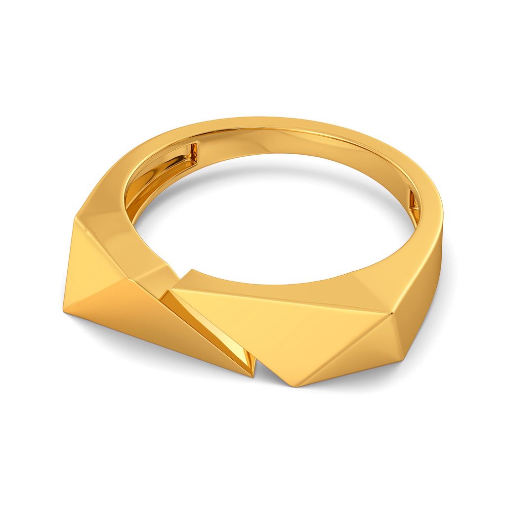 Contour Rebels Gold Rings alternate view 3
