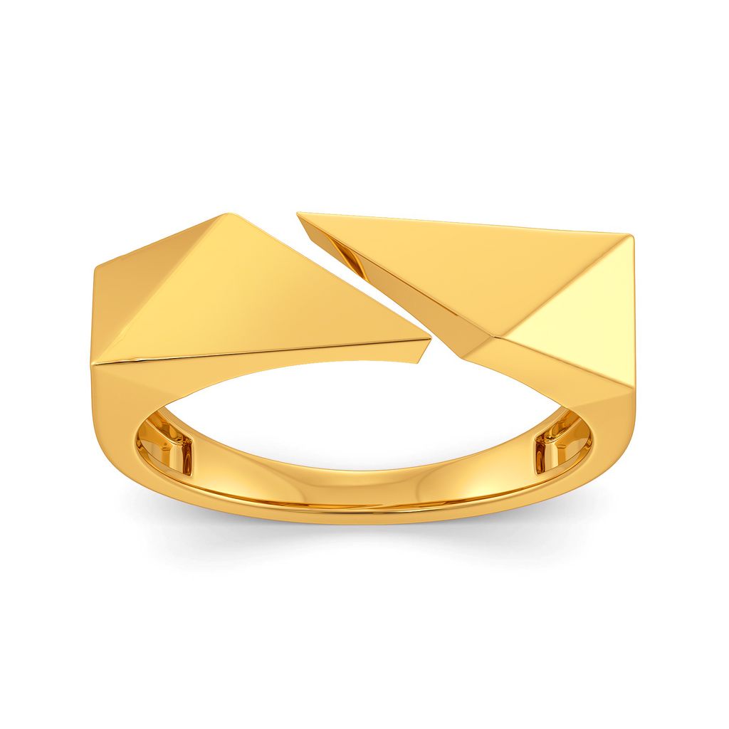 Contour Rebels Gold Rings alternate view 2