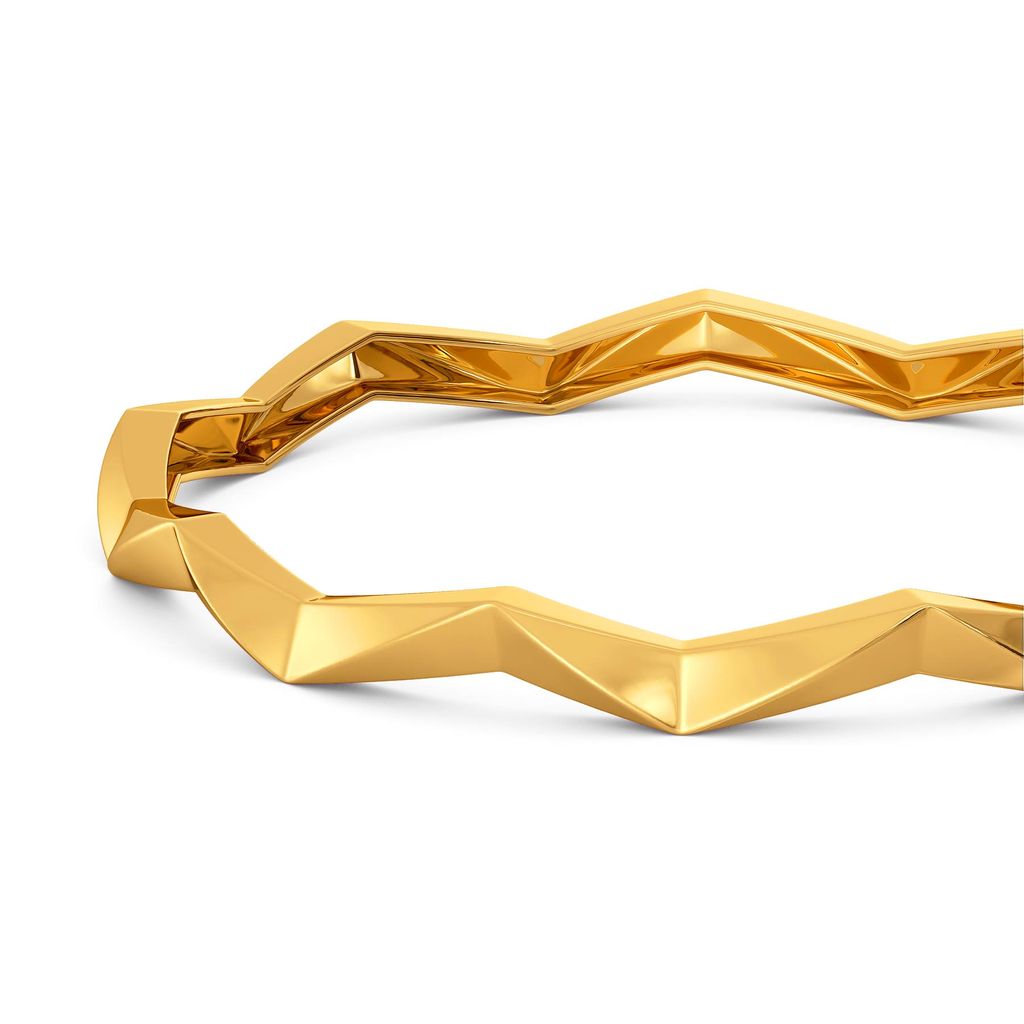 Contour Rebels Gold Bangles