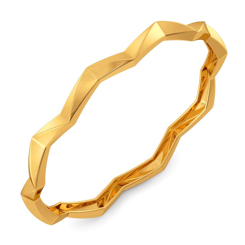 Contour Rebels Gold Bangles