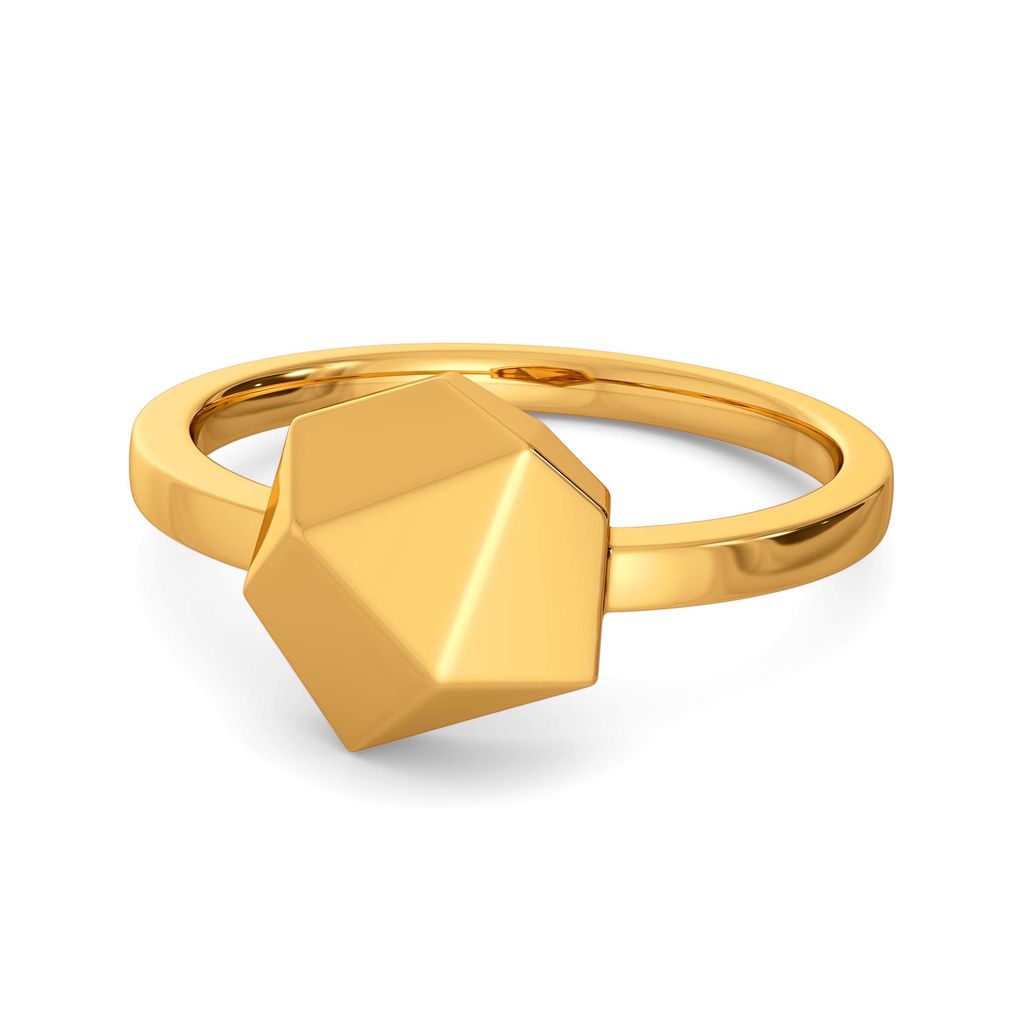 Taut to Tight Gold Rings alternate view 3