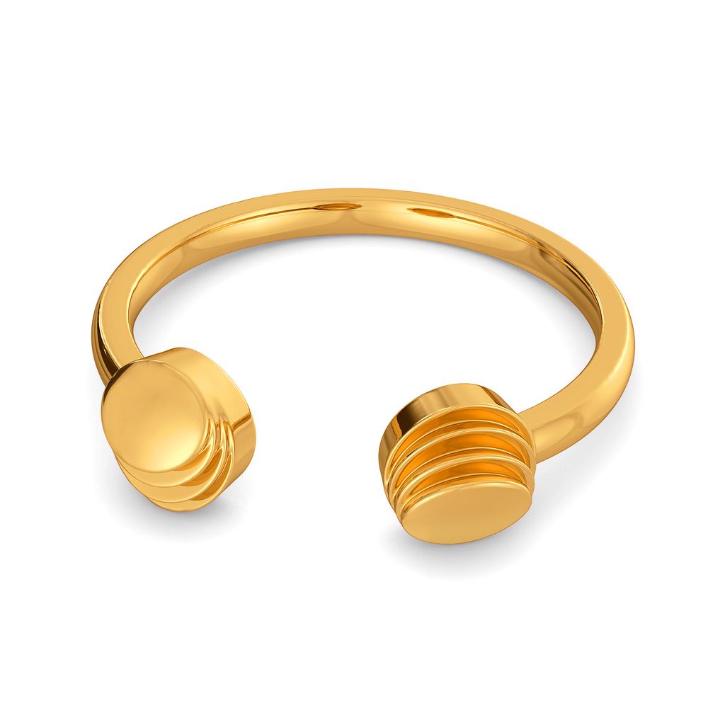 Button Down Gold Rings image