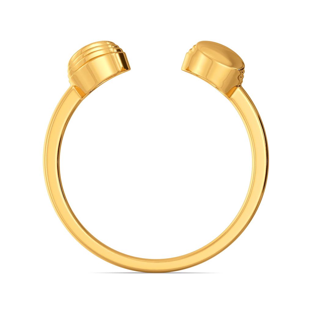Button Down Gold Rings image