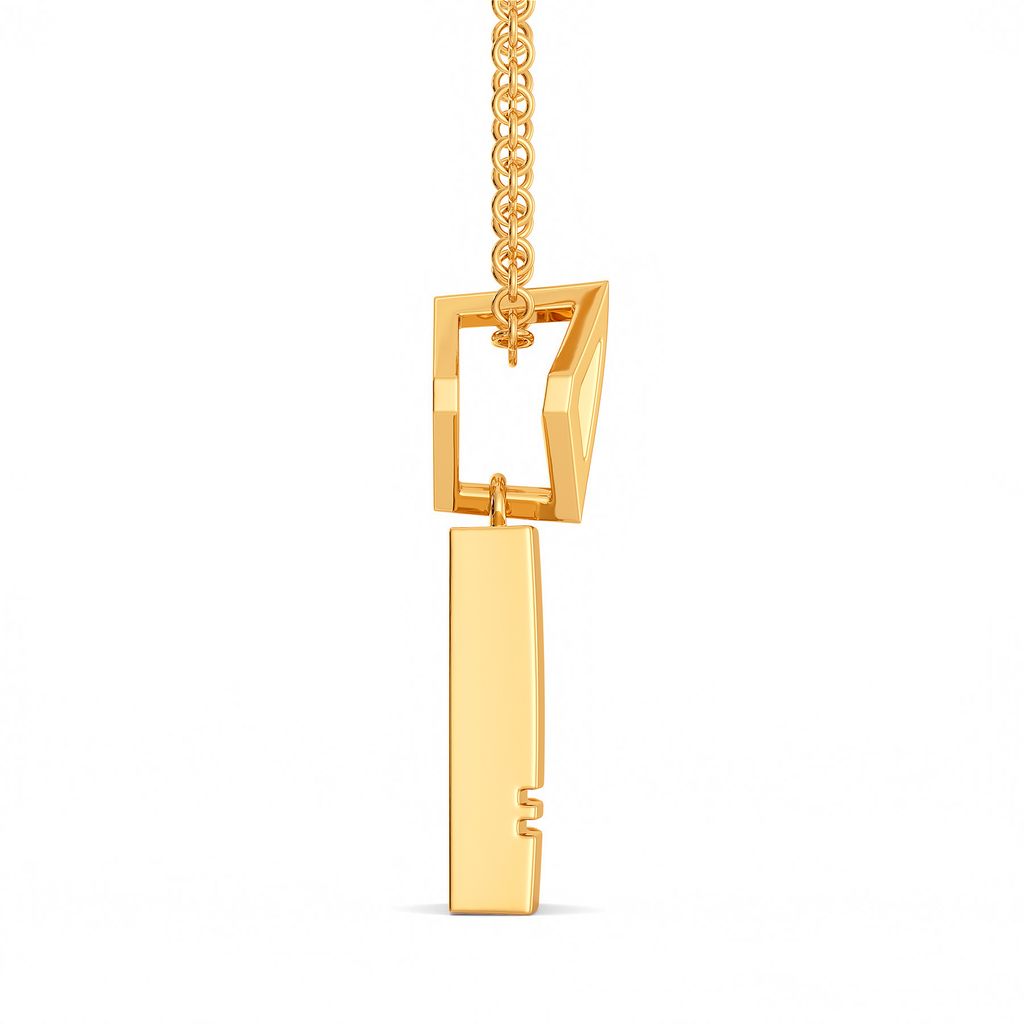 Maverick Plaids Gold Pendants