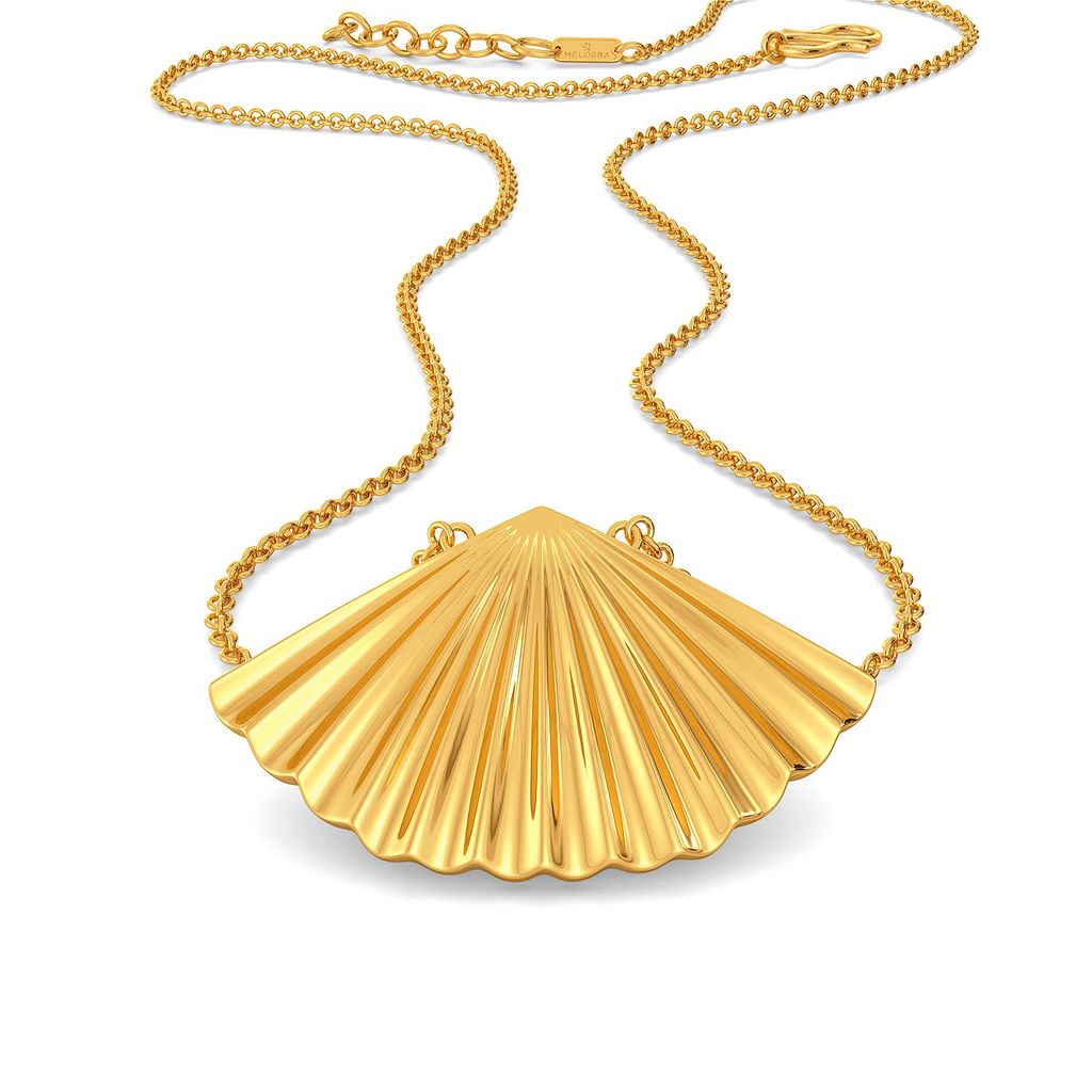 Scallop Bay Gold Necklaces