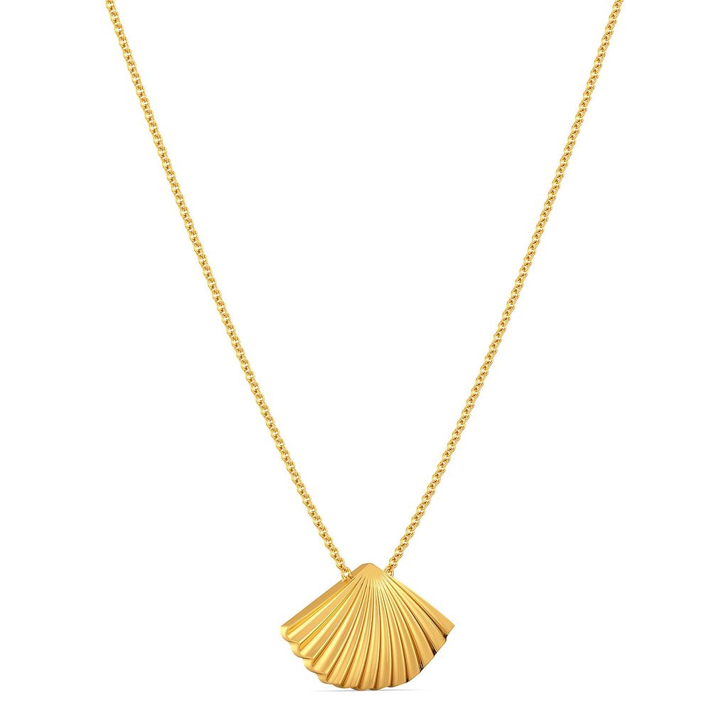 Scallop Bay Gold Necklaces