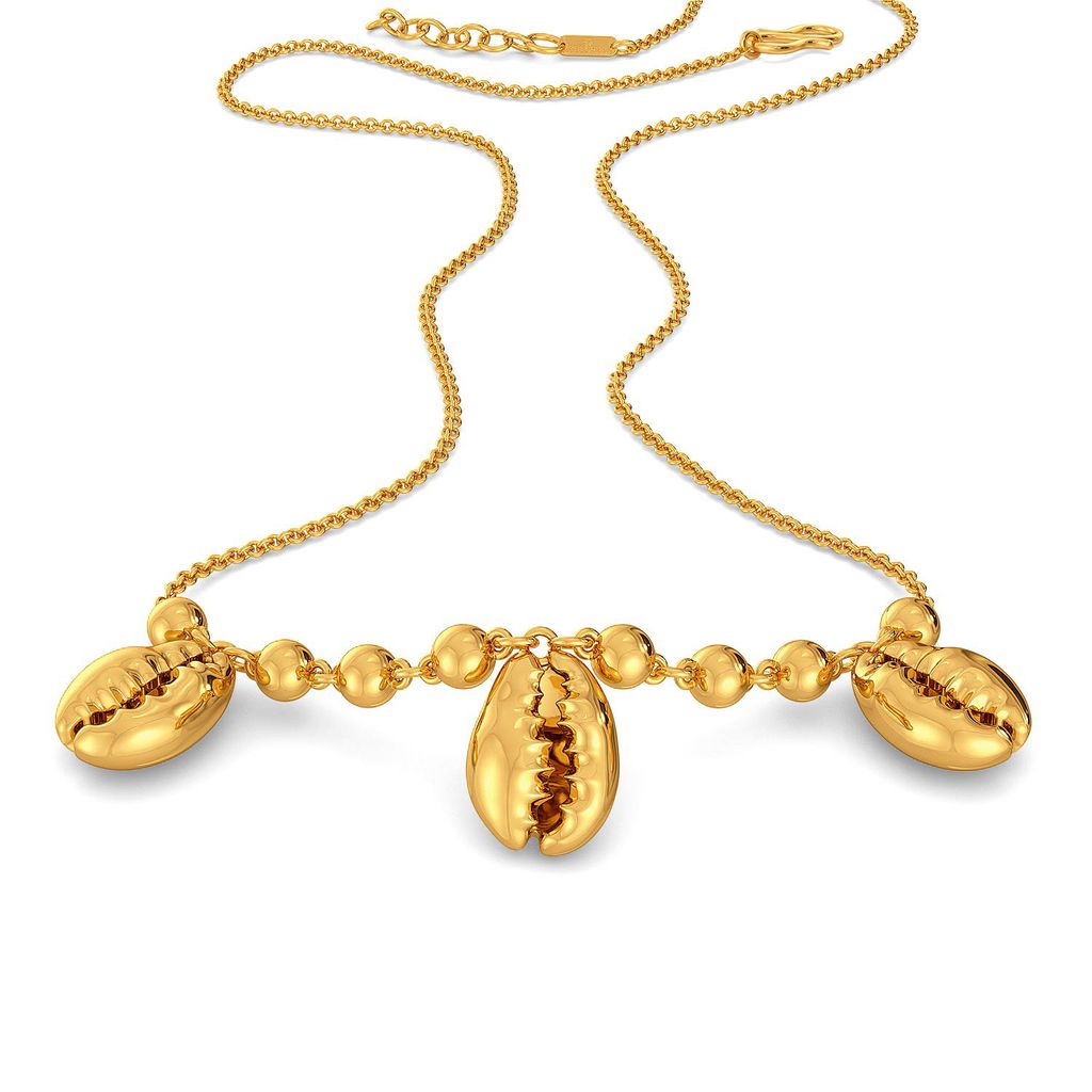 Shell Shocks Gold Necklaces