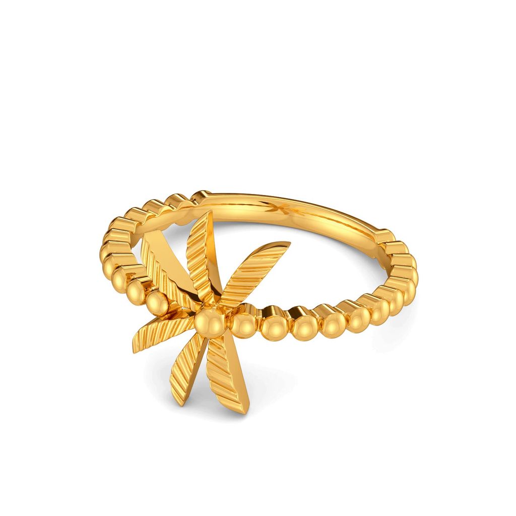 The Balmy Palm Gold Rings alternate view 3