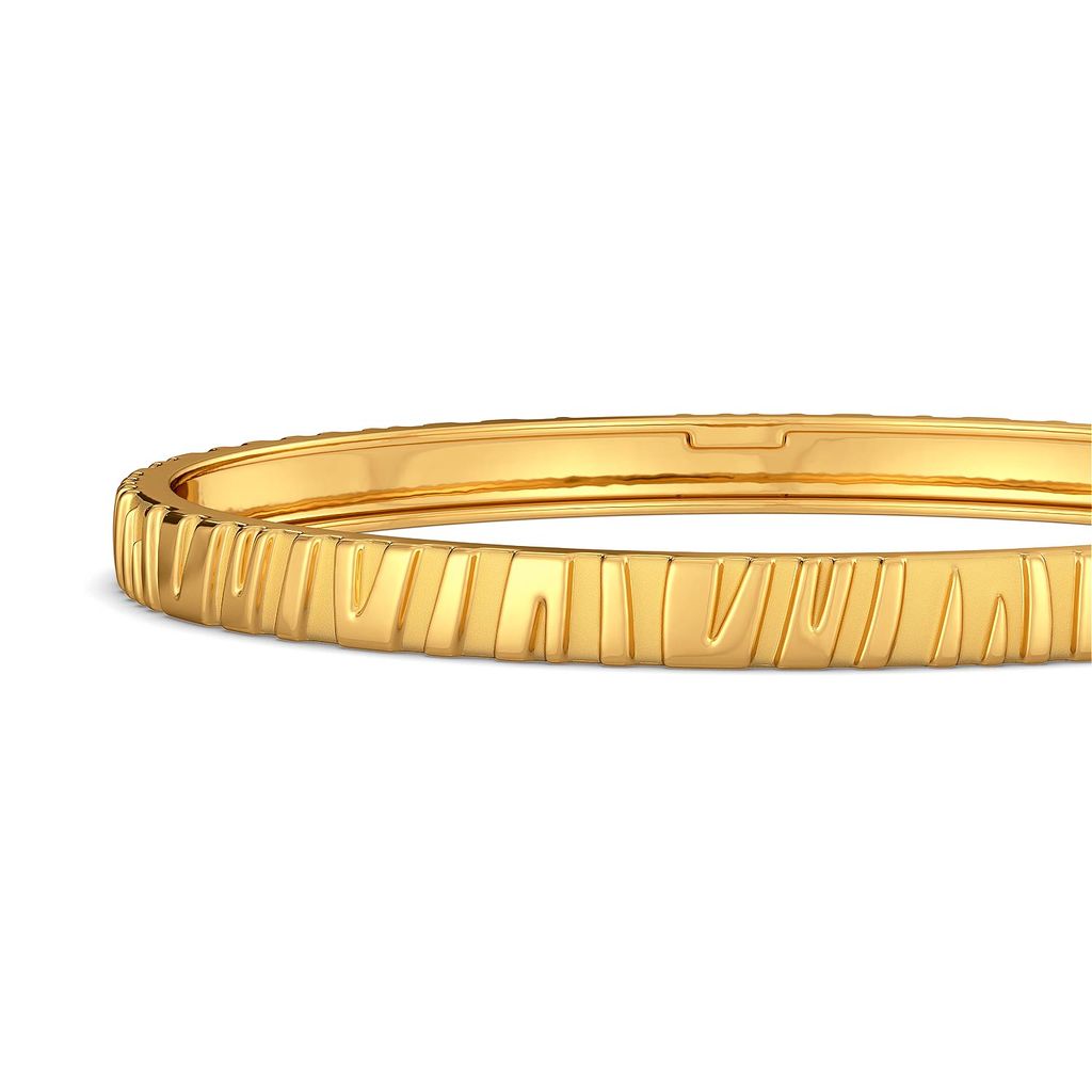 Sunny Streaks Gold Bangles