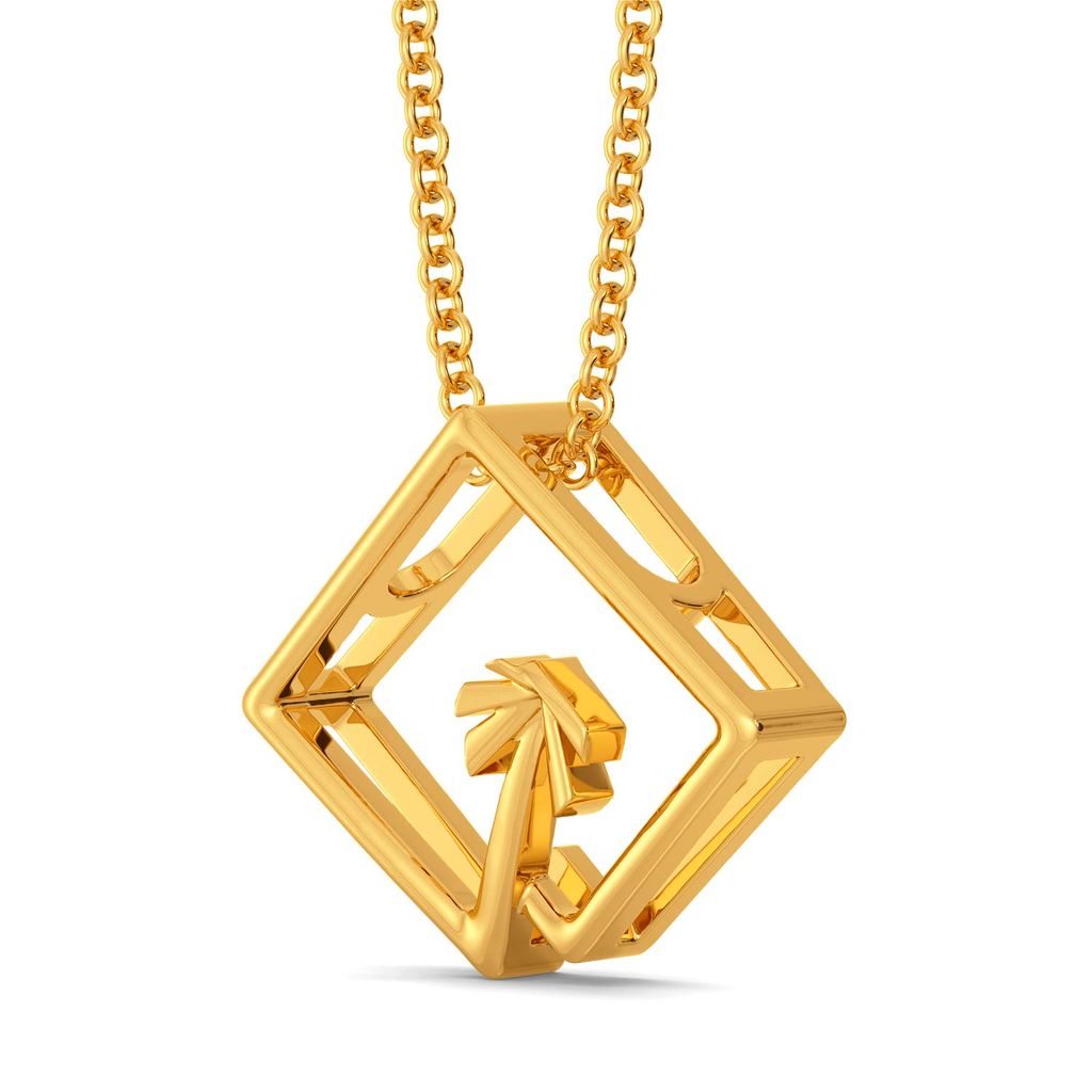 Beach in a Box Gold Pendants