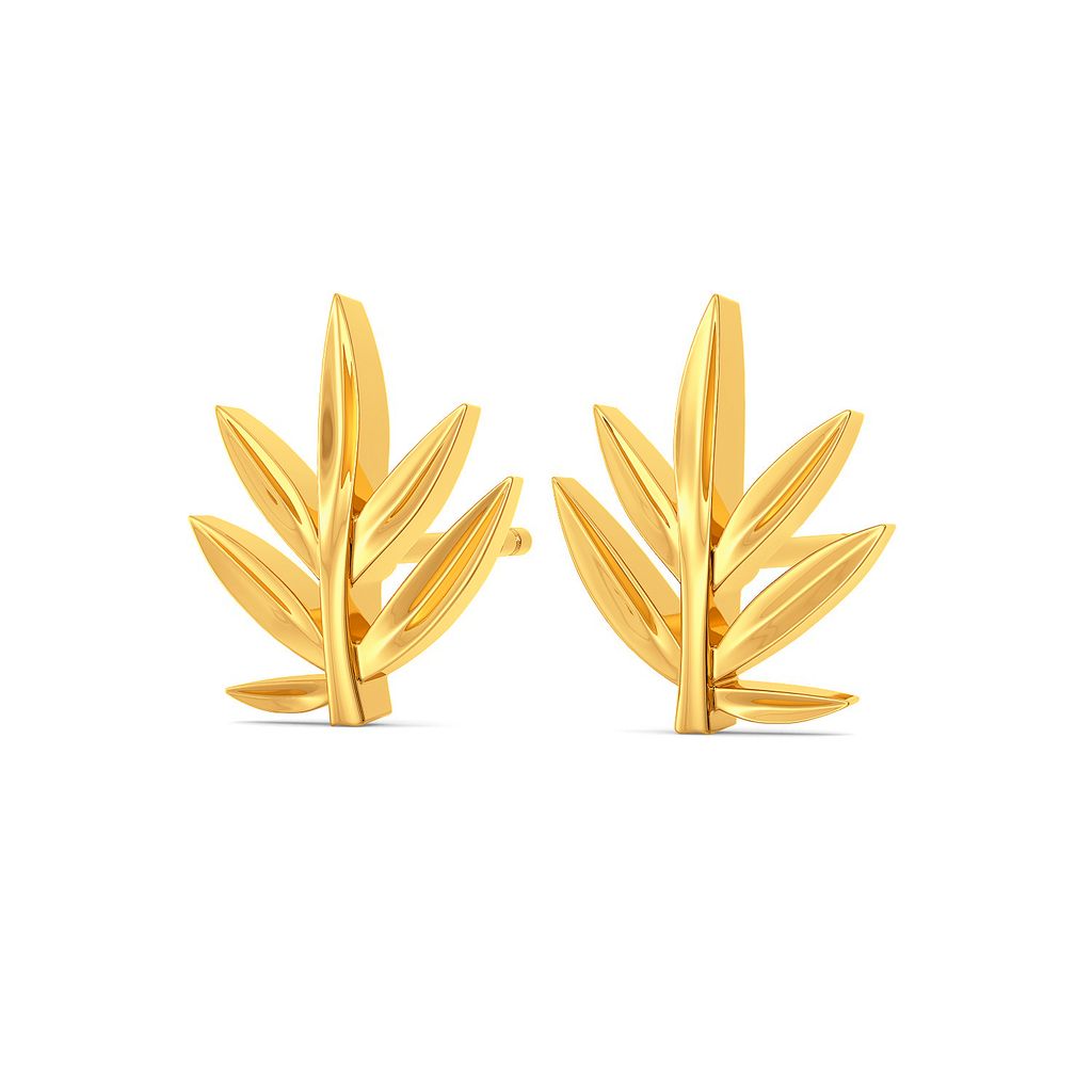 Palmetto Gold Earrings