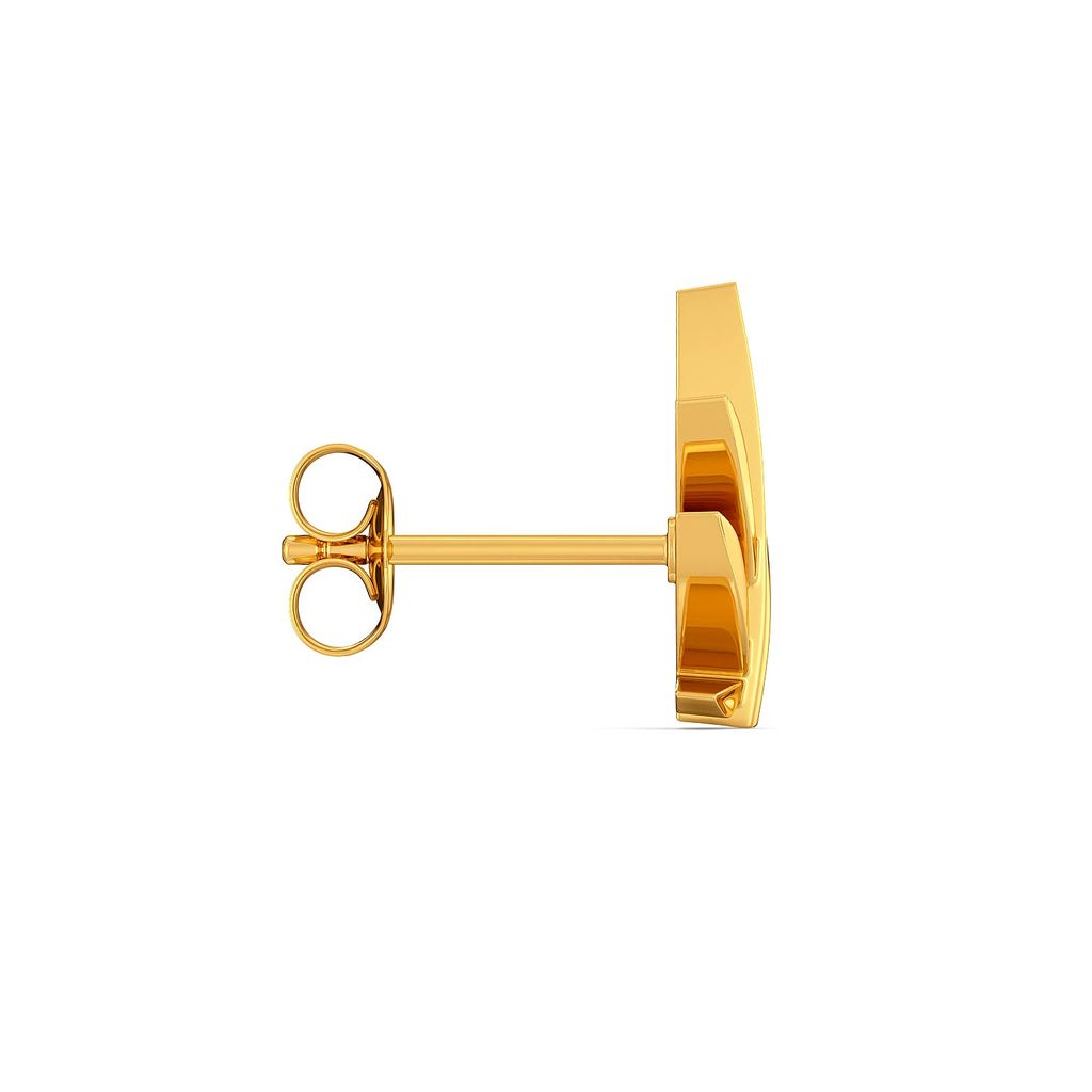 Palmetto Gold Earrings
