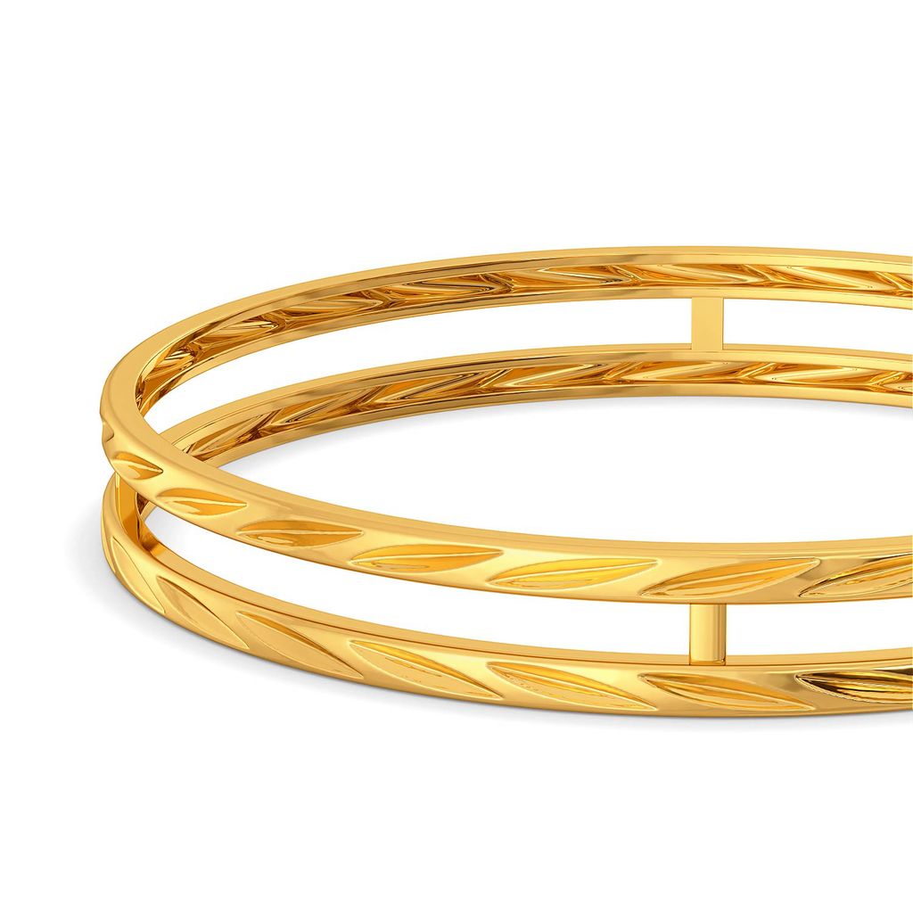 Palmetto Gold Bangles