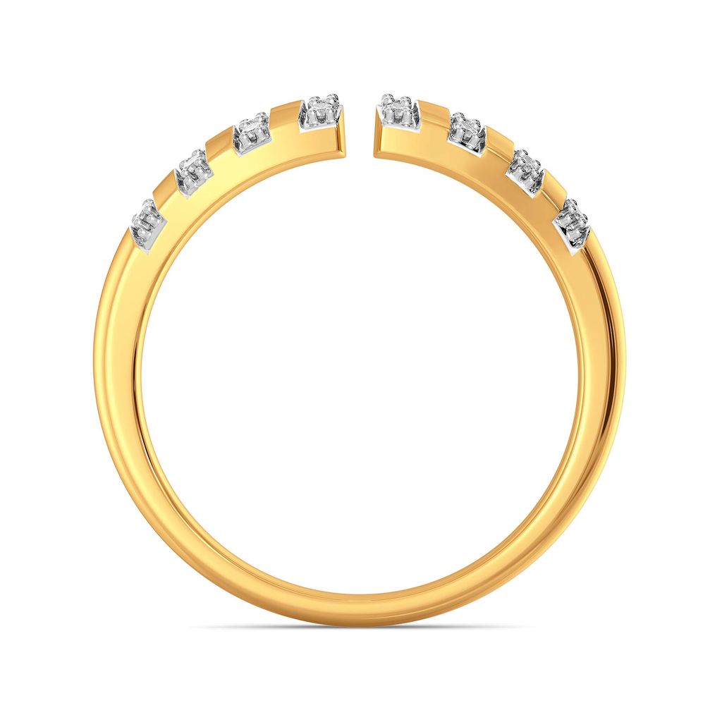 The Coral Conch Diamond Rings image