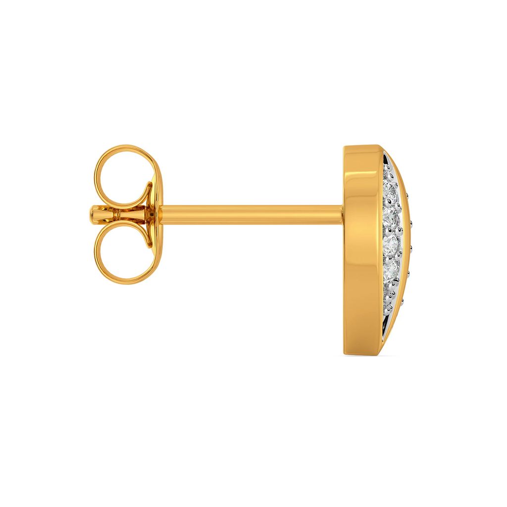 The Coral Conch Diamond Earrings