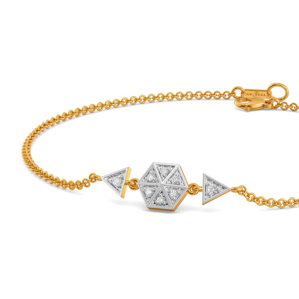 Plaid Play Diamond Bracelets