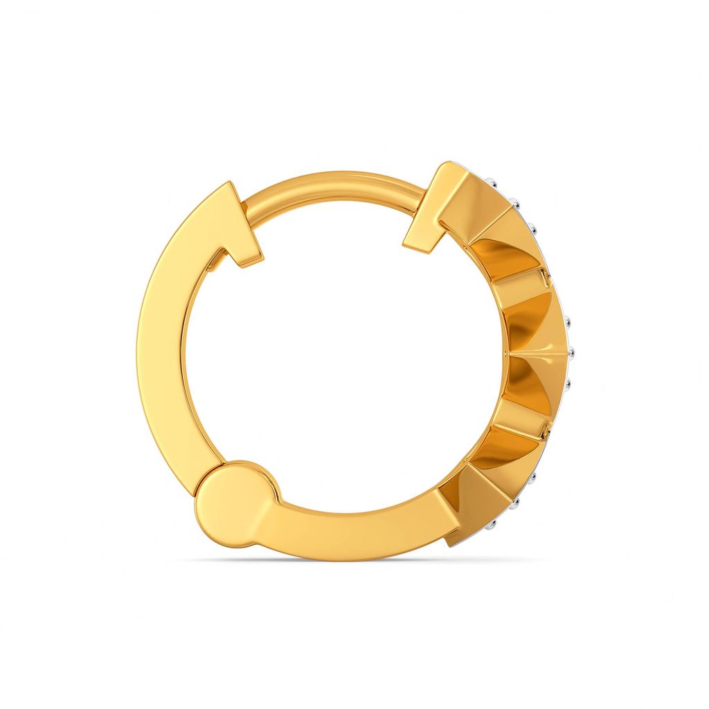 Cast A Check Diamond Nose Pins