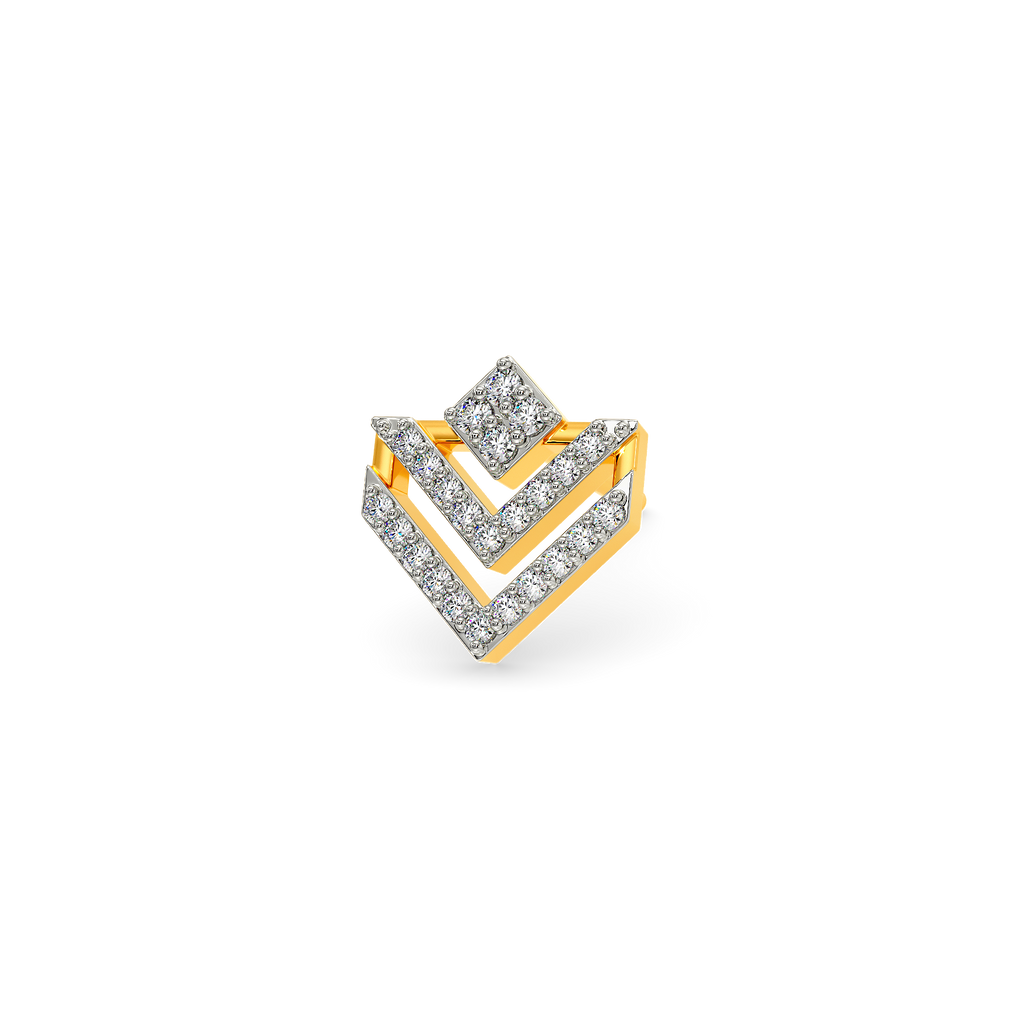 Urban Ease Diamond Earrings For Men