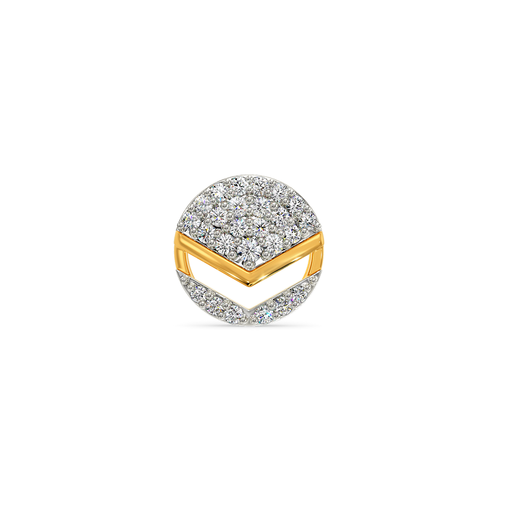Relaxed Rhythm Diamond Earrings For Men