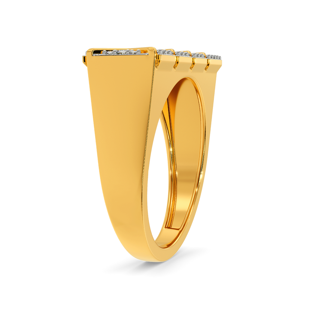 Sporty Meets Casual Diamond Rings For Men image
