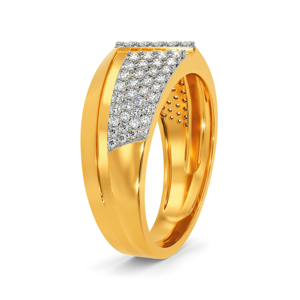 Kasually Diamond Rings For Men image