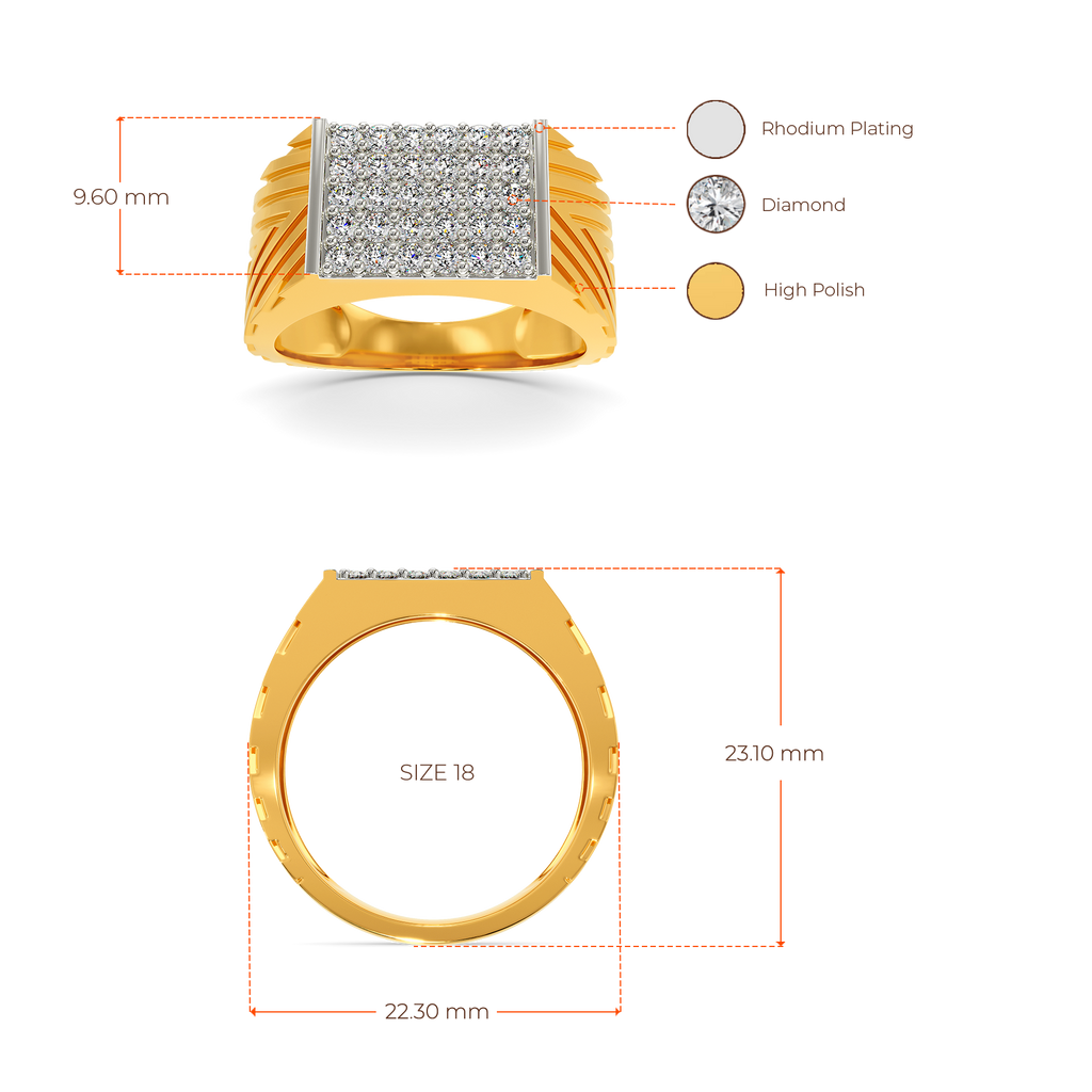 Never Out of Sight Diamond Rings For Men image
