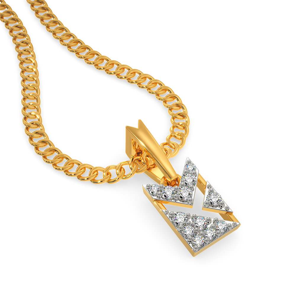 Take Centre Stage Diamond Pendants For Men